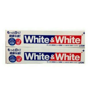 Combo 5 kem đánh răng white&white