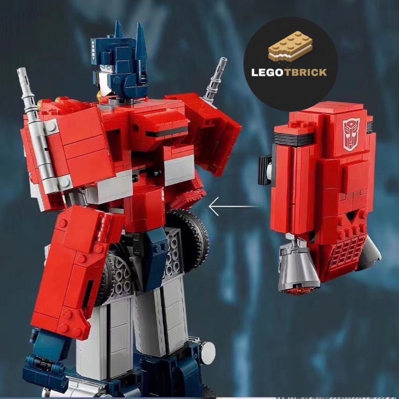 Đồ chơi lắp ráp mô hình Autobot biến hình Transfomer Optimus Prime Tbrick - nonlego