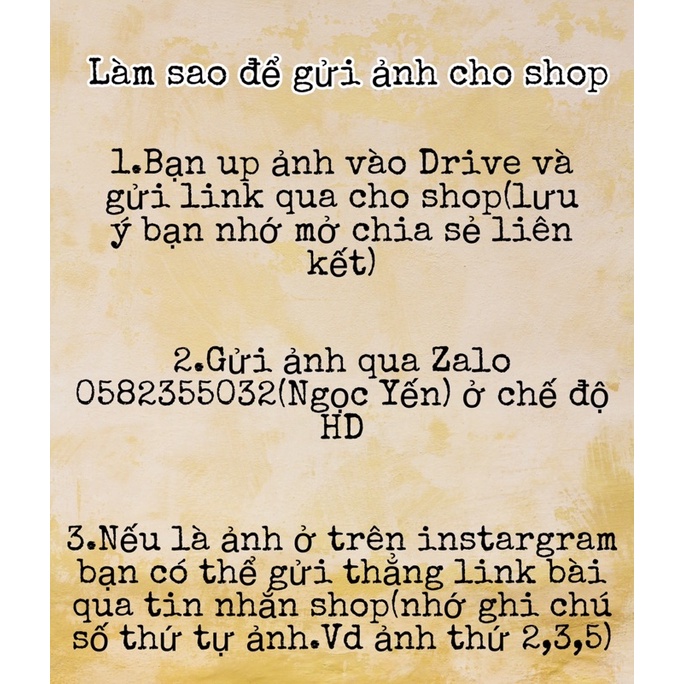 In ảnh lấy liền Intax Fujiflim theo yêu cầu