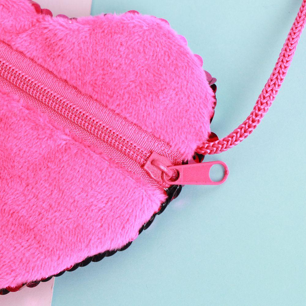 EBINLANDS Ví Đựng Tiền Xu Tai Nghe Trái Tim Dễ Thương Cho Bé