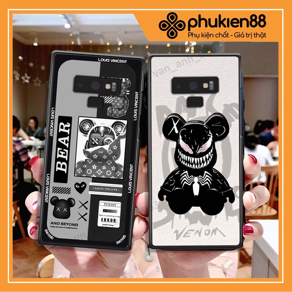 Ốp lưng Samsung Note 9 hình kaws, bear brick, venom thời trang siêu ngầu