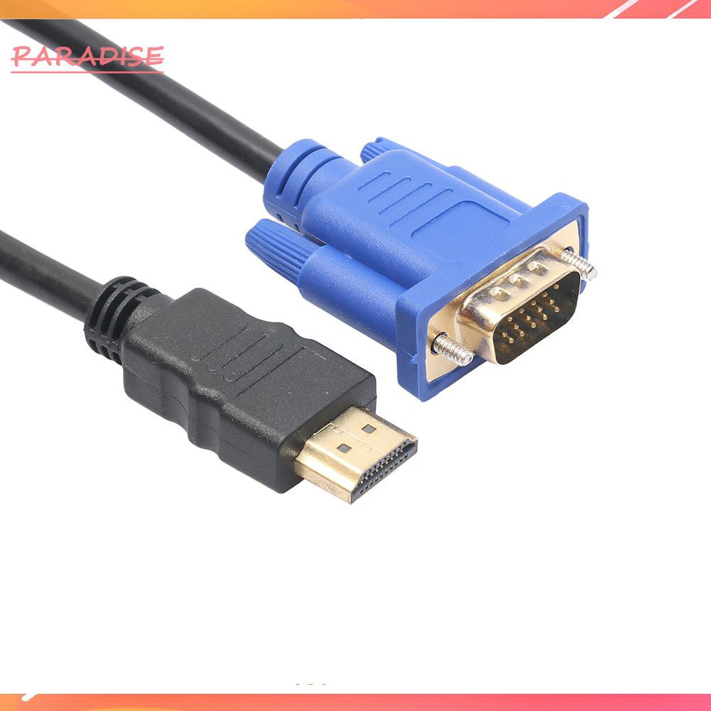 Cáp Chuyển Đổi Hdmi Sang Vga Hd 15pin 1080p Hdtv