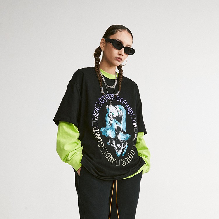 Áo Phông Nam Nữ Cao Cấp, Áo Thun In Hình Trước Ngực, Chất Liệu Cotton GUARD by 8IGHTYSTU 2021 | BigBuy360 - bigbuy360.vn