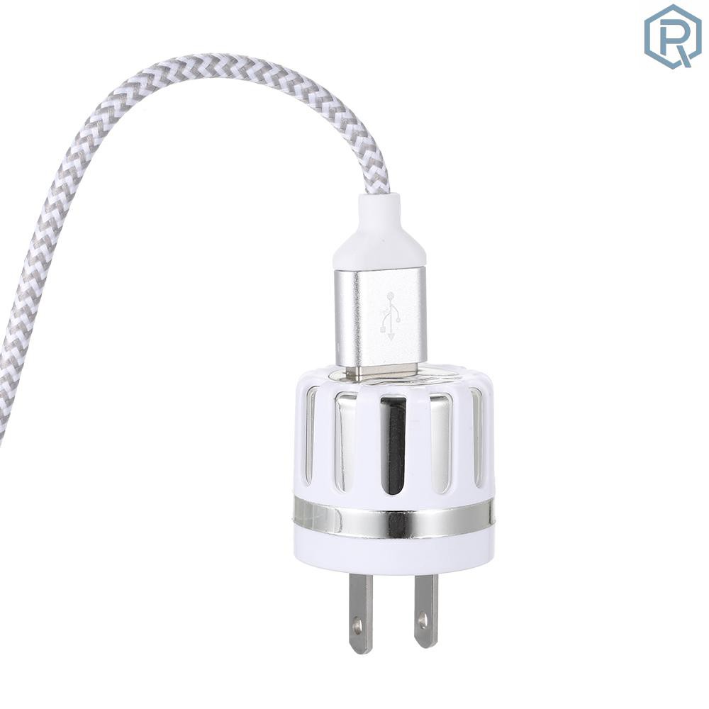 Dây Cáp Sạc 3 Trong 1 2a Micro Usb / Type-C / Lightning Đa Năng