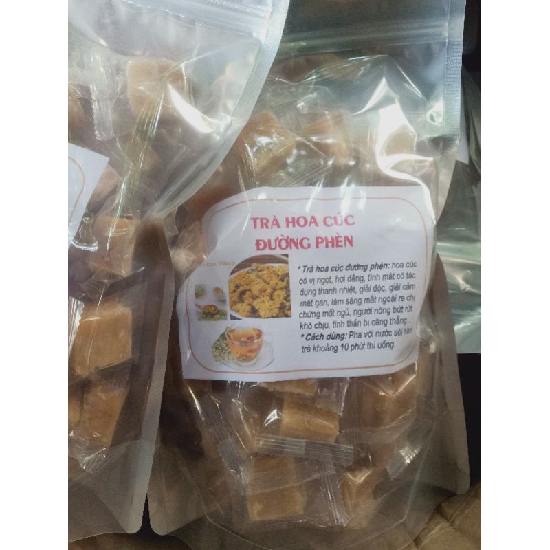 TRÀ HOA CÚC ĐƯỜNG PHÈN MẬT ONG 500G