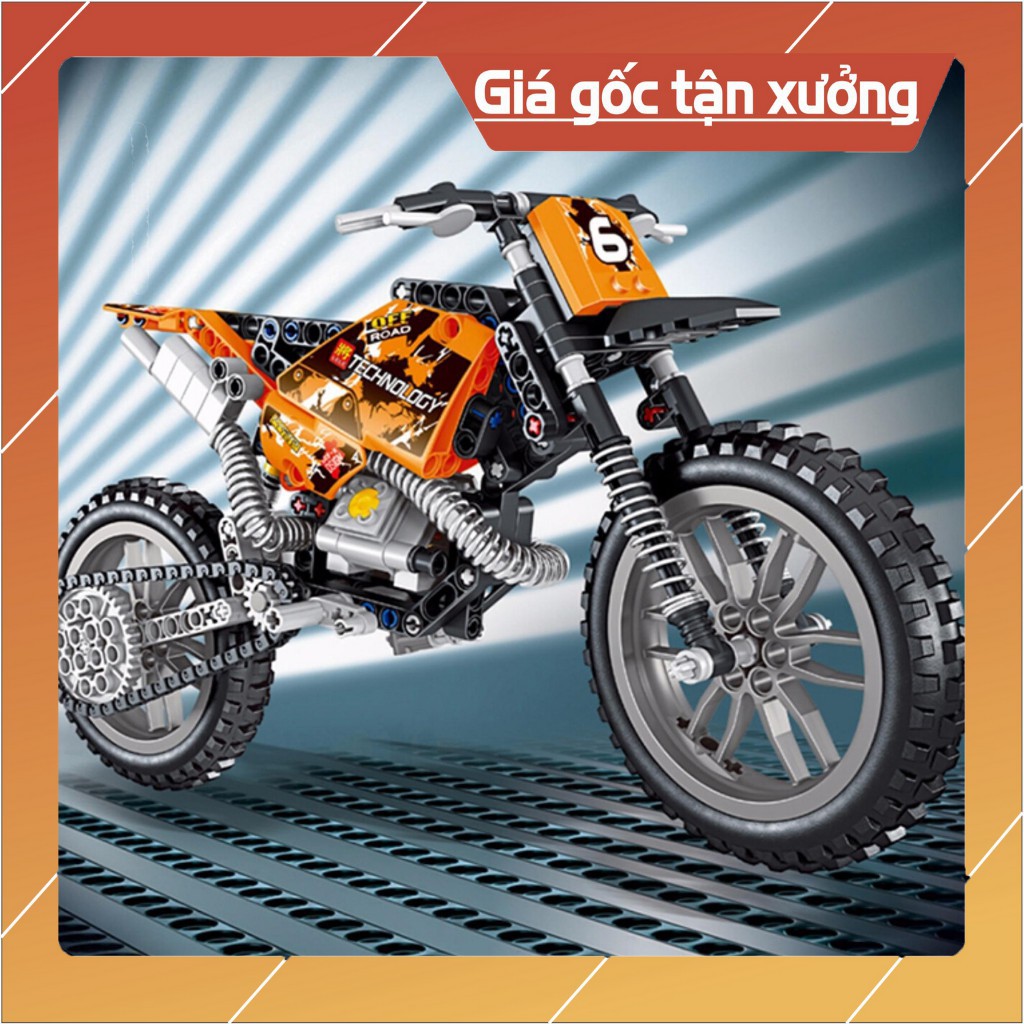 LEGO Xe máy xịn xò hầm hố