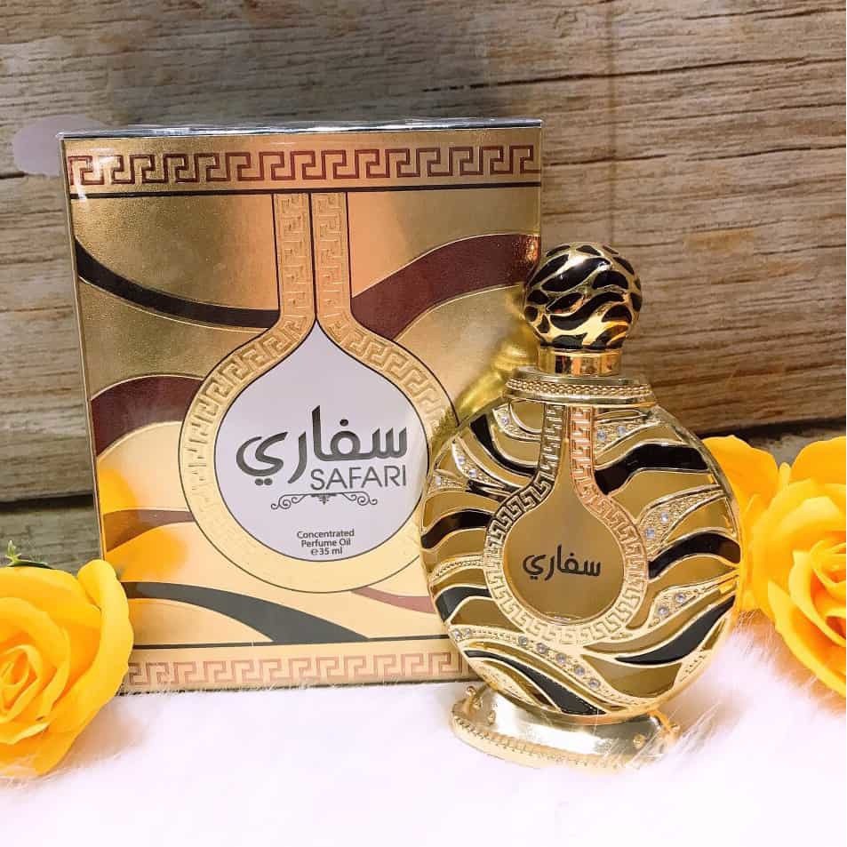 «NỘI ĐỊA»  Tinh Dầu Nước Hoa Dubai Nội Địa - SAFARI «35ml»
