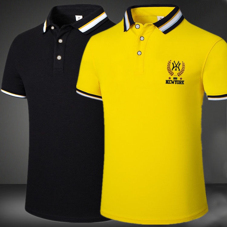 Áo polo Ngắn Tay Phong Cách Hàn Quốc Dễ Phối Đồ Thời Trang Cho Nam