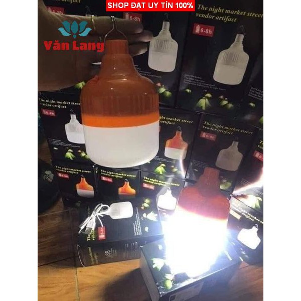 Bóng đèn tích điện siêu sáng 100W - Loại tốt