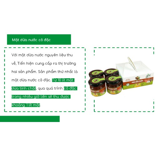 Mật Dừa Nước Cô Đặc Ông Sáu Hủ Thủy Tinh 20ml - FoodMap