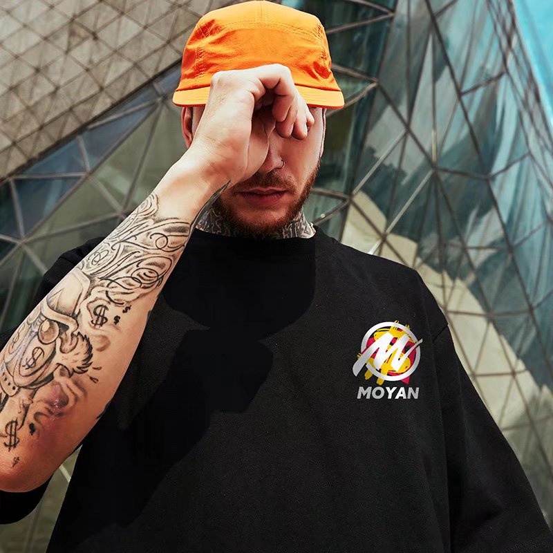 Áo Thun Dáng Rộng In Họa Tiết Gấu Hoạt Hình Phong Cách Hip Hop Thời Trang Mùa Hè Cho Nam Và Nữ [M-8XL]