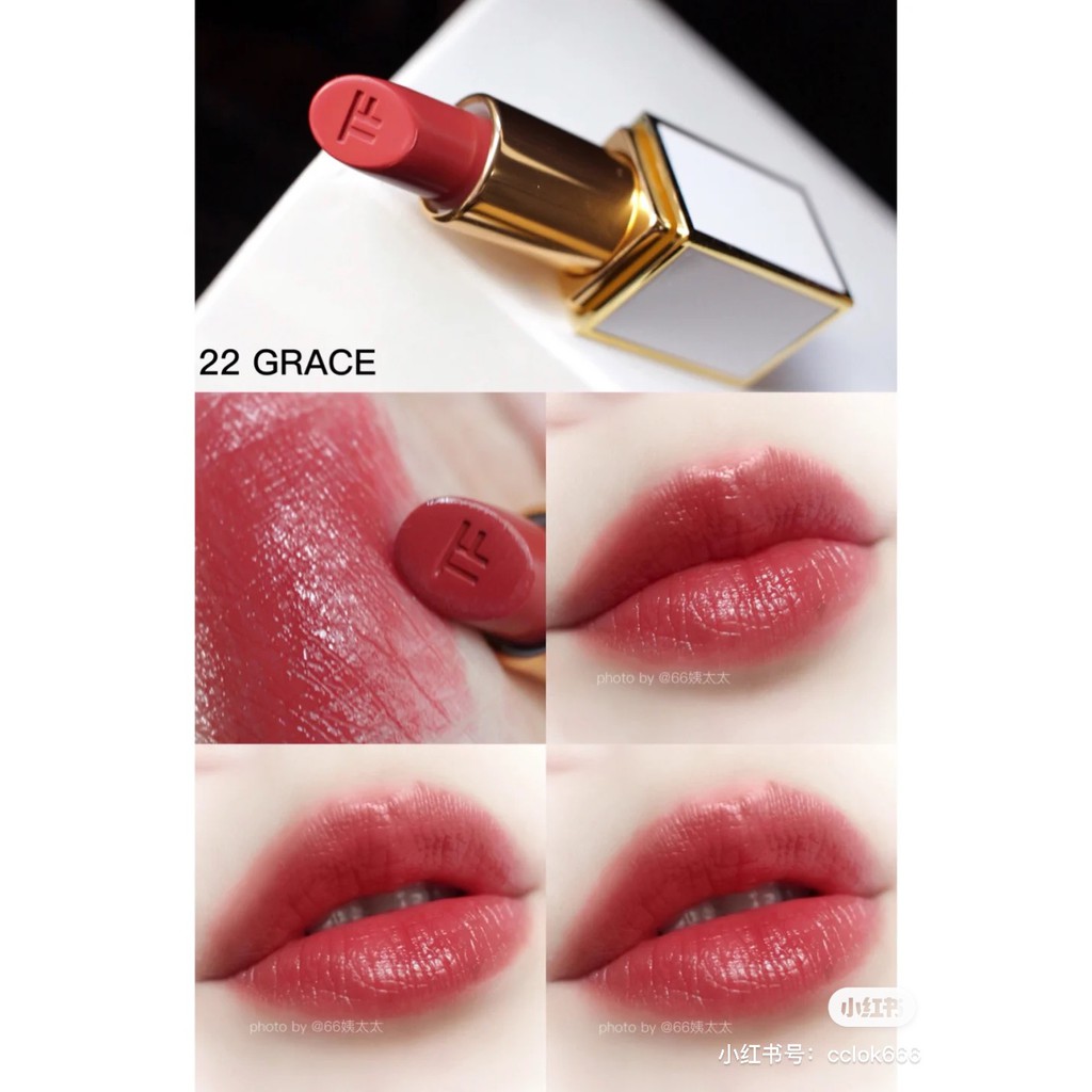 Son Tom Ford Ultra-Rich Lip Color vỏ trắng fullsize, minisize