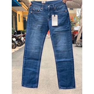 Quần jean nam ống suông xanh nhạt 501 quần bò nam ống rộng không co dãn  hàng cao cấp jeans cotton haian jeans