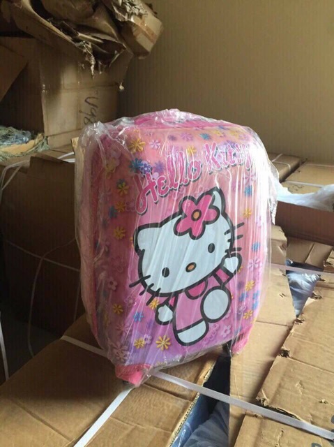 VALI DU LỊCH HÌNH HELLO KITTY CHO BÉ GÁI