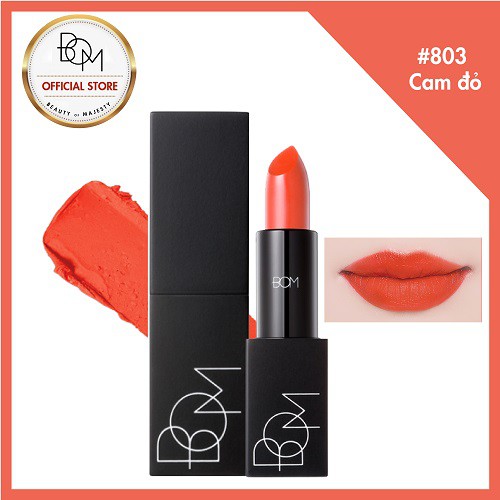 Son Thỏi Lì Mịn Mượt Môi BOM My Lipstick 3.5g