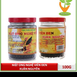 Viên mật ong nghệ đen vàng
