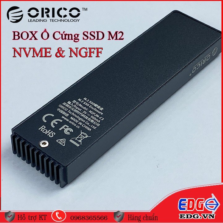 Box chuyển Ổ cứng SSD M2 Nvme và M2 SATA sang USB-C - M2PJM