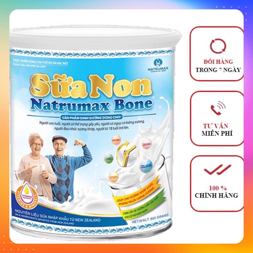 SỮA NON NATRUMAX BONE HỖ TRỢ ĐIỀU TRỊ BỆNH XƯƠNG KHỚP CHO NGƯỜI GIÀ