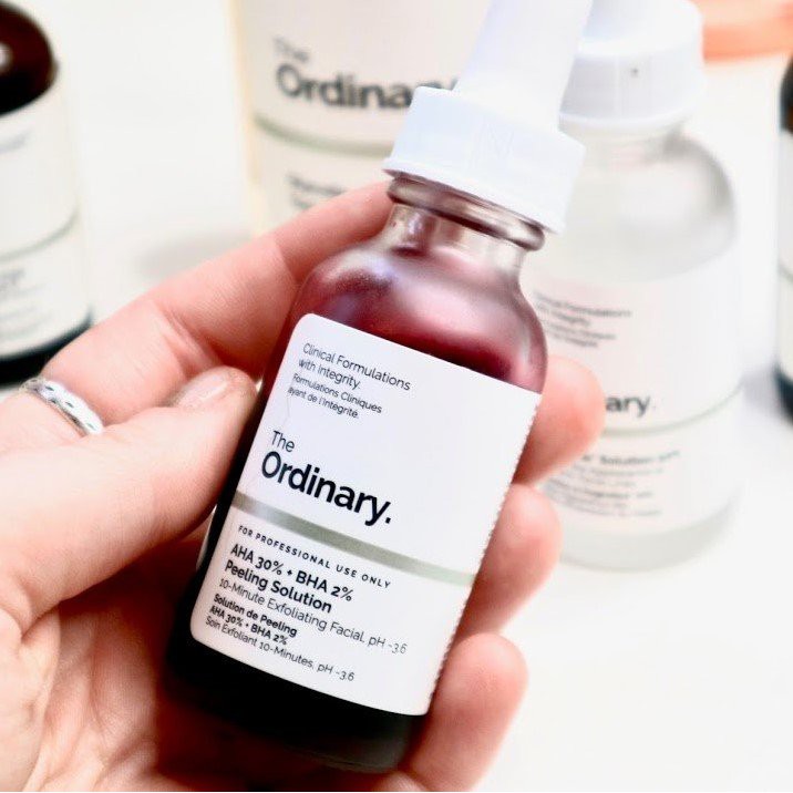 Serum tẩy tế bào chết, cải thiện mụn The Ordinary AHA 30% BHA 2% Peeling Solution 30ml | BigBuy360 - bigbuy360.vn