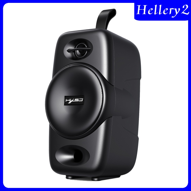 [HELLERY2]Portable Bluetooth 5.0 Speaker Support TF Card Audio Player AUX USB Bass