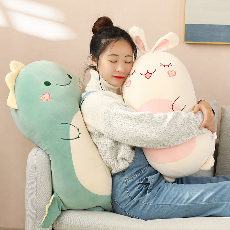 Khủng Long Gấu bông Thú Nhồi Bông Hình Heo / Chó Husky / Kỳ Lân Mềm Mại