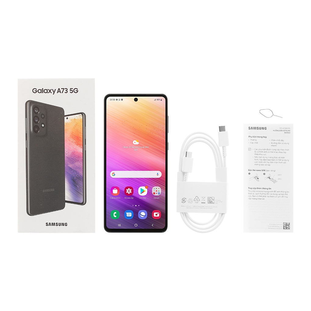 Điện thoại Samsung Galaxy A73 5G 8G/128GB - 8/256GB - Hàng Chính hãng