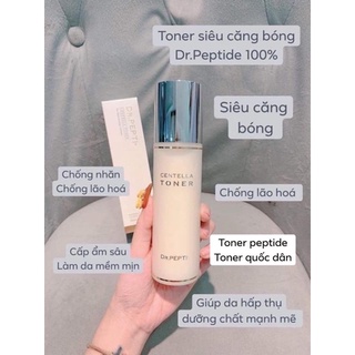 Toner Dr.Pepti Siêu Căng Bóng Centella Hàn Quốc 180ml