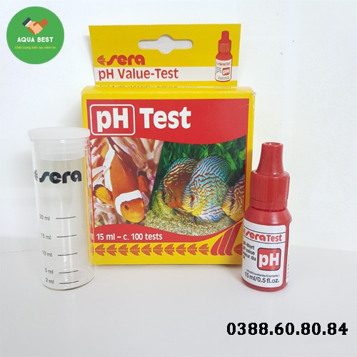 Hộp test PH - Hộp PH nước Sera - Đức