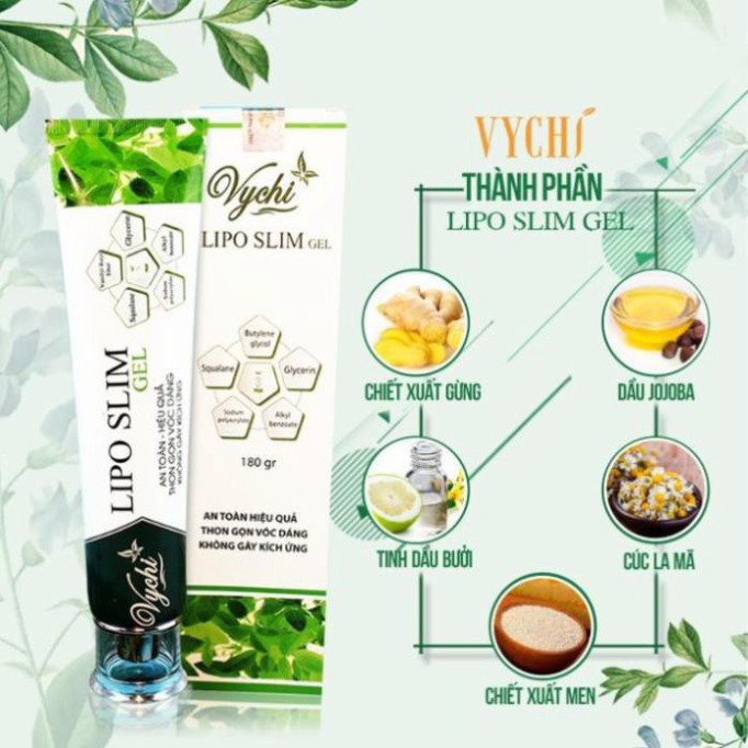 [CHÍNH HÃNG] Date mới-KEM TAN MỠ [MUA 1 TẶNG 3] Lipo Slim chiết xuất100% từ thiên nhiên là an toàn lành tính