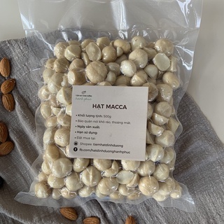 Nhân Macca nguyên hạt (Đã tách vỏ, sấy chín)