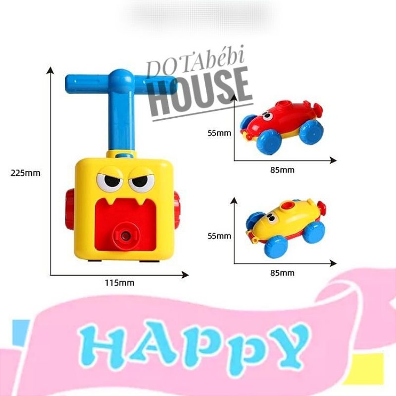 (Phiên bản mới nâng cấp Bay] Loại TO. Đồ chơi XE HƠI BƠM BONG BÓNG vui nhộn cho bé