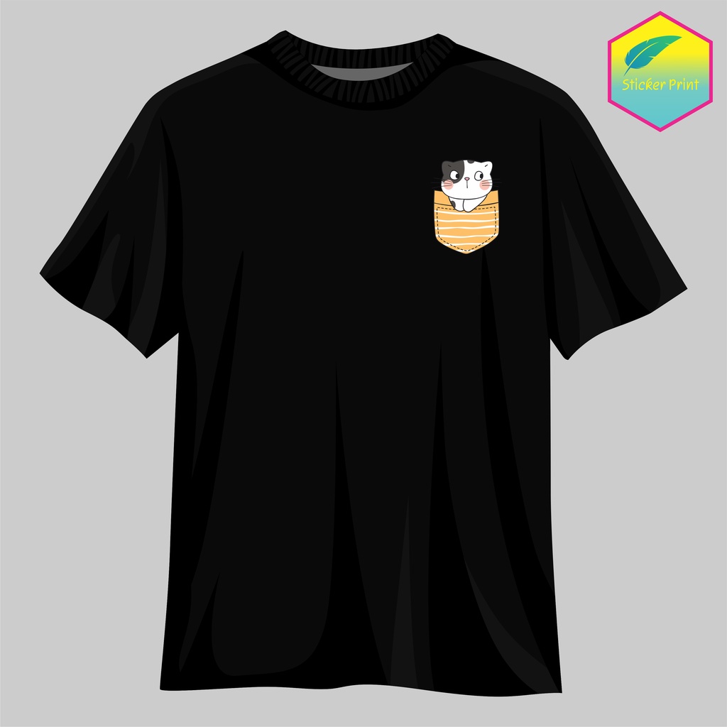 Sticker ngộ ngĩnh in túi áo, ủi áo bằng bàn ủi tại nhà dễ dàng