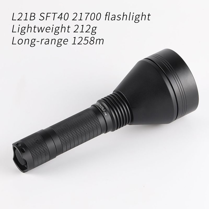 Convoy L21B Flashlihgt SFT40 / KW CULPM1.Đèn Pin TG LED 21700 Phạm Vi 1258M 8A 12 Nhóm