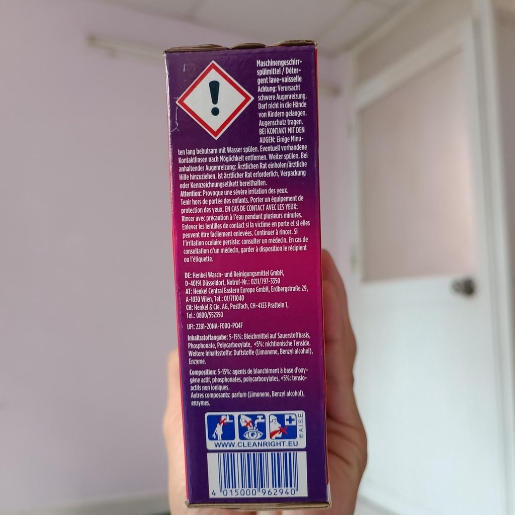 Viên rửa chén bát Somat All In One hộp 25 viên