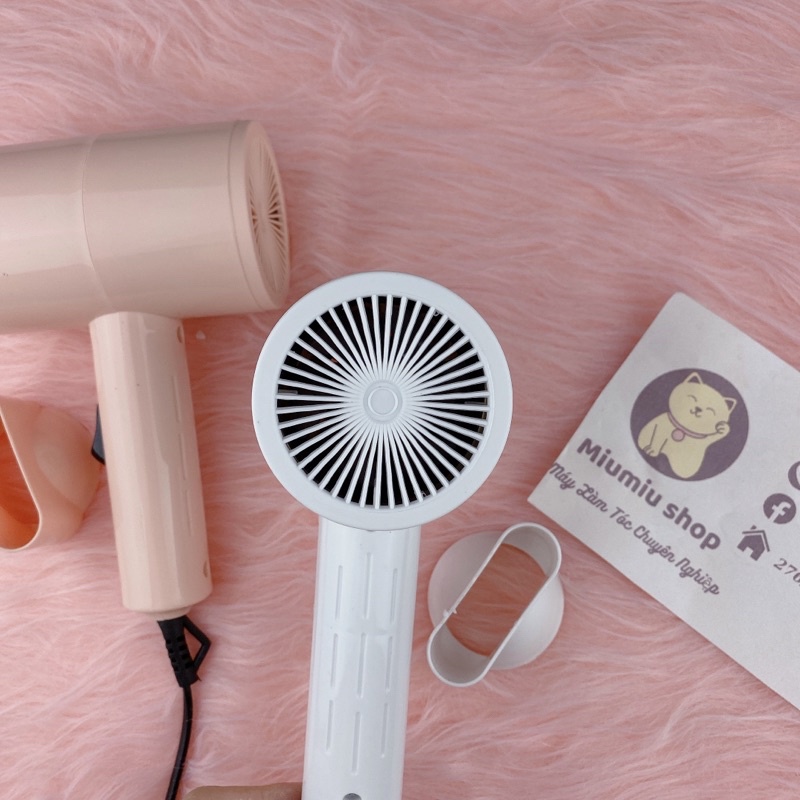 Máy sấy tóc mini nhỏ gọn công suất 800w chuyên nghiệp