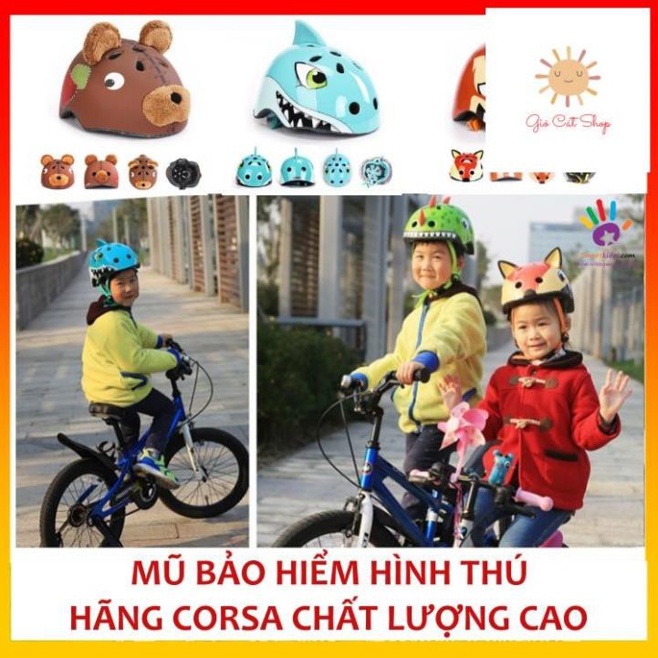 SIÊU AN TOÀN CHO BÉ- Nón bảo hiểm Corsa tiêu chuẩn xuất Châu Âu