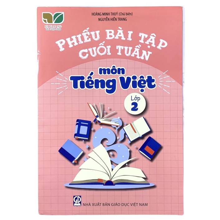 Sách - Phiếu bái tập cuối tuần môn Tiếng Việt lớp 2 (HB)