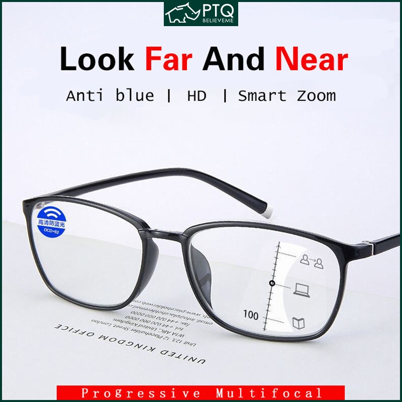 Kính Đọc Sách Thông Minh PTQ 3 I N 1 Chống Ánh Sáng Xanh Dành Cho Nam Và Nữ