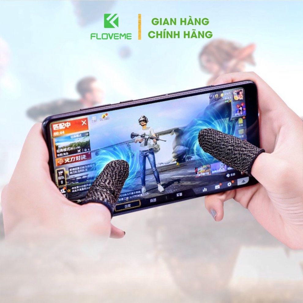 Găng tay chơi game ff, Pubg, Liên Quân, Bao Tay Gaming Chống Mồ Hôi, Siêu Nhạy, Co Giãn Cực Tốt .