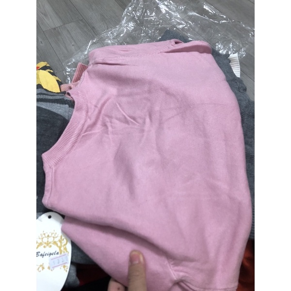 Áo khoác thun len một nút gài