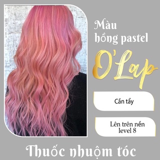 Thuốc nhuộm tóc hồng pastel giá rẻ tại nhà chính hãng OLAP OL29