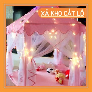 [FREE SHIP] Lều ngủ công chúa loại lớn cho bé ( không kèm dây đèn như hình mẫu ) [XẢ KHO HOT]