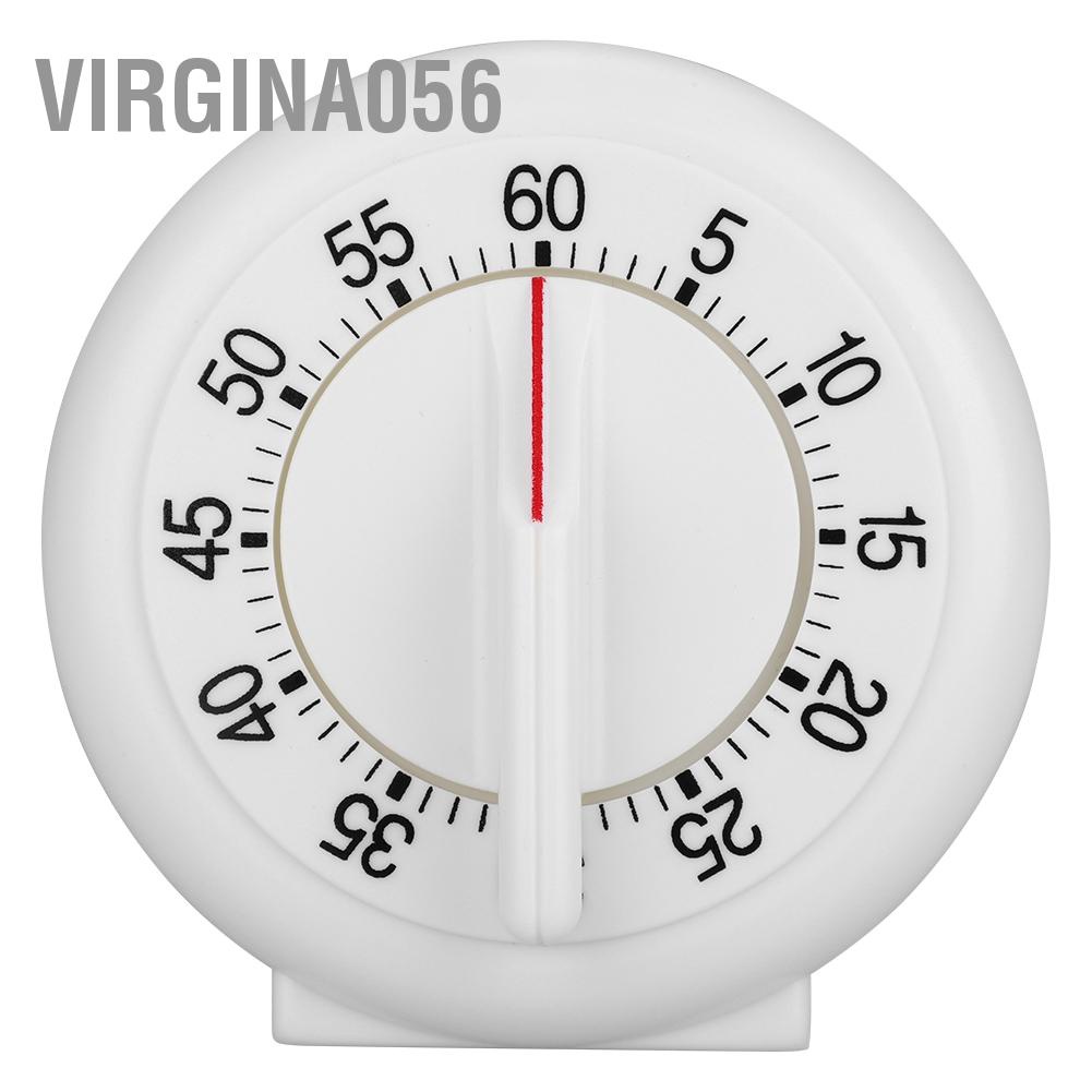 Virgina056 60 Minutes Round Shape Timer Kitchen Cooking Ring Mechanical Counter Alarm Clock