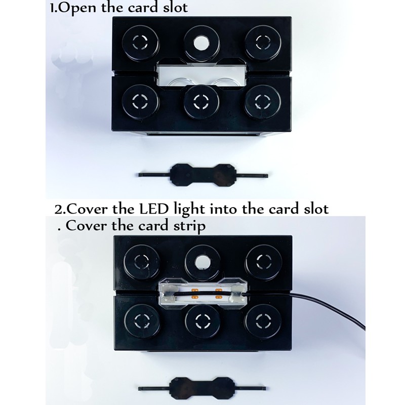 Hộp Thiết Bị Mô Phỏng Sinh Vật Biển + Đèn Led Cho Hồ Cá