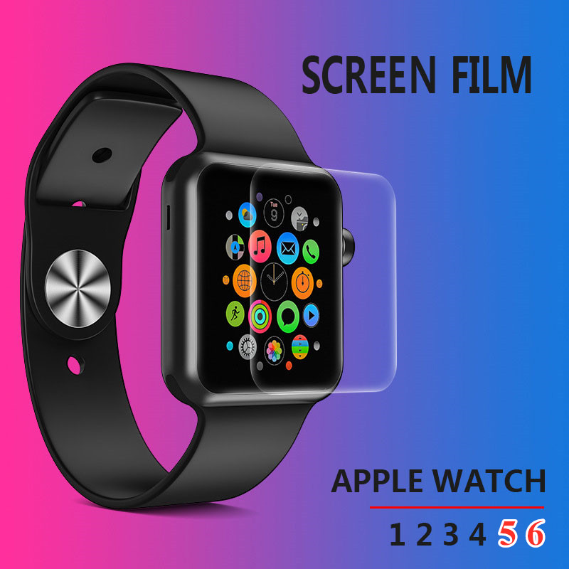 Miếng Dán Bảo Vệ Mặt Đồng Hồ Apple Watch 6 5 4 40mm Kính Cường Lực 44 Không Chuyên Dụng Cho Đồng Hồ Thông Minh Apple Watch 3 2 38 42