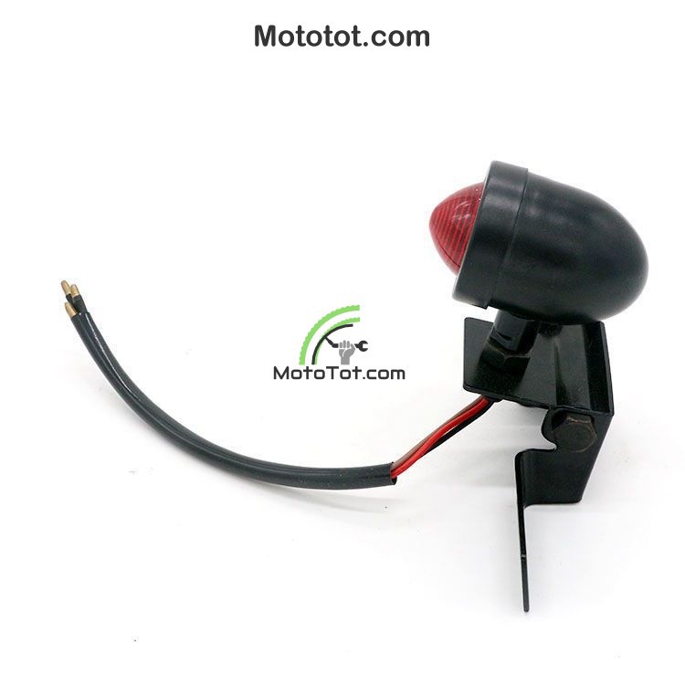 Đèn hậu - Đèn lái hột vịt cho moto xe độ cafe racer tracker bobber street