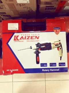 Máy khoan bê tông Kaizen 2-28 (Tặng 5 mũi khoan+ mỡ bôi máy)
