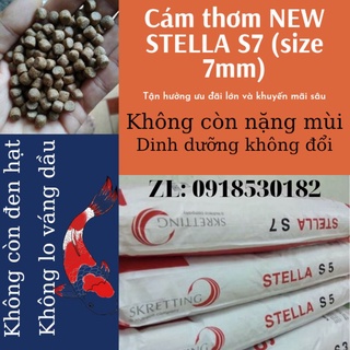 Gói lẻ 1kg cám cá New Stella S7, thơm hơn, chất lượng không đổi