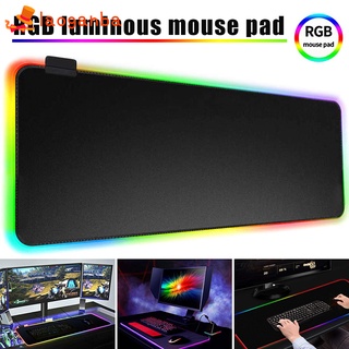 Tấm lót chuột và bàn phím chơi game cỡ lớn có đèn LED RGB