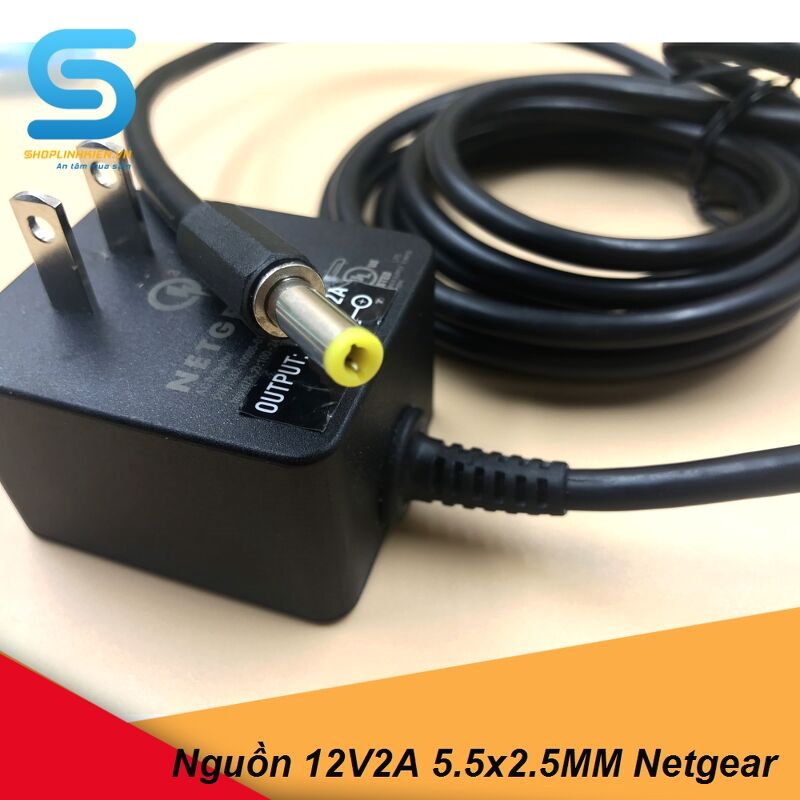 Nguồn 12V2.5A 5.5x2.1MM Netgear sử dụng cho các thiết bị 12V1A 12V2A chất lượng cao xuất UK  Shoplinhkienm2m